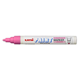 Uni Pink Oil-Based Paint Marker Pen 2.8mm Medium Bullet Tip